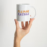 Mug Blanc Flemme fatale photo N° 2