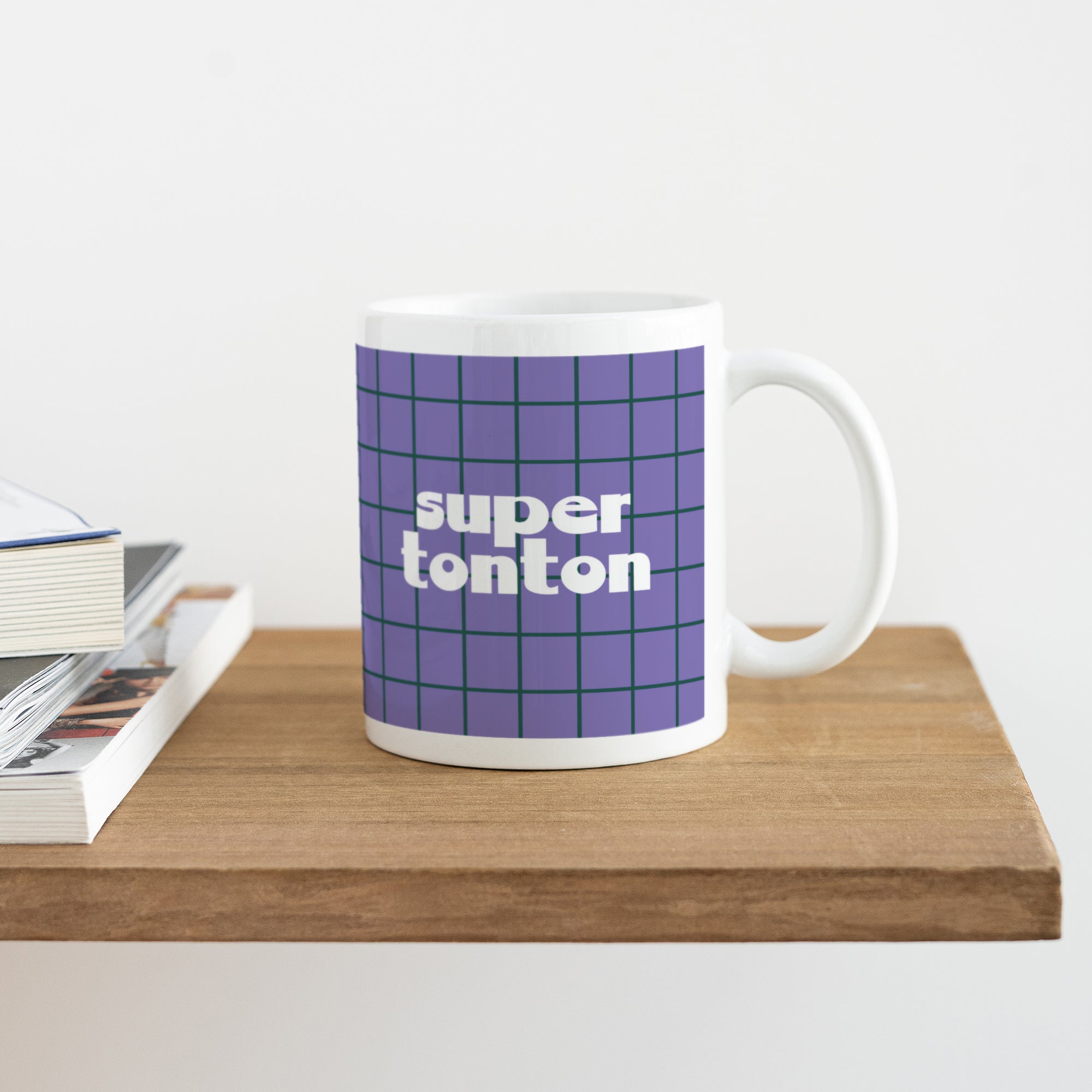 Mug Blanc Super Tonton photo N° 4