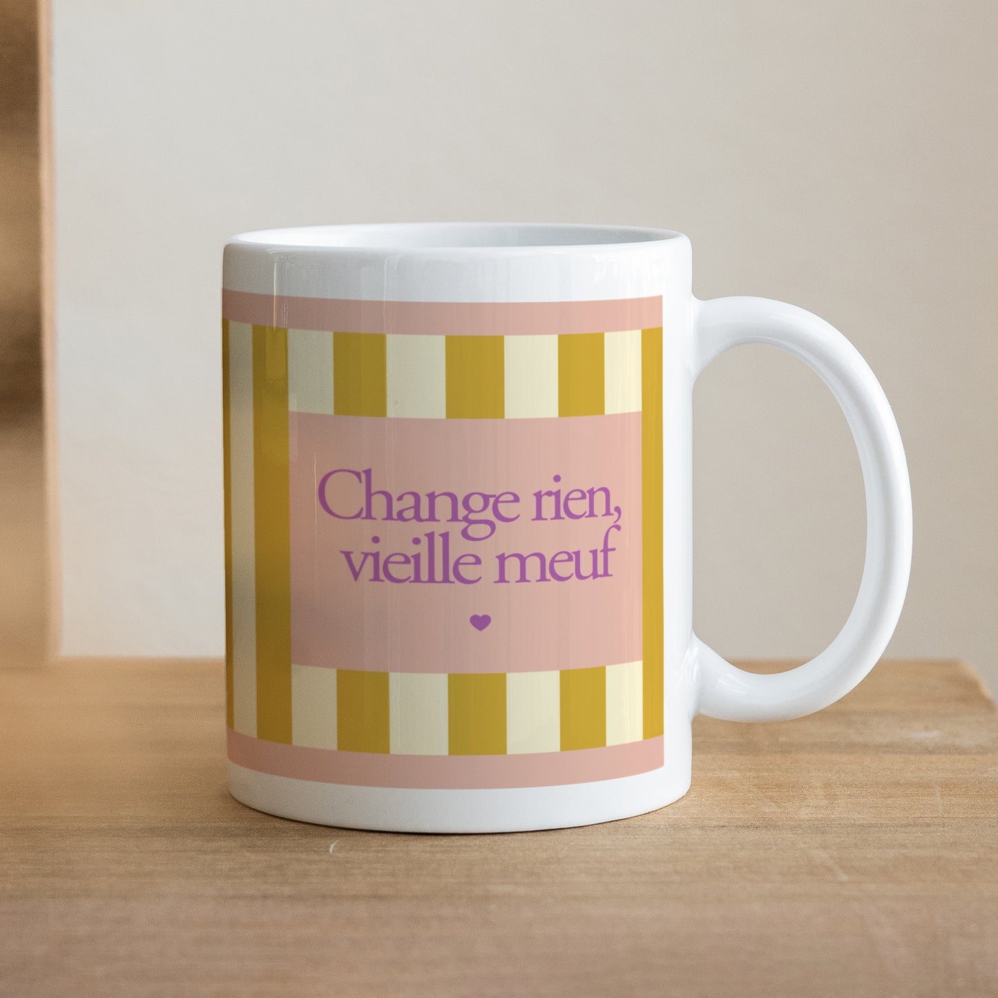 Mug Blanc Change rien photo N° 1