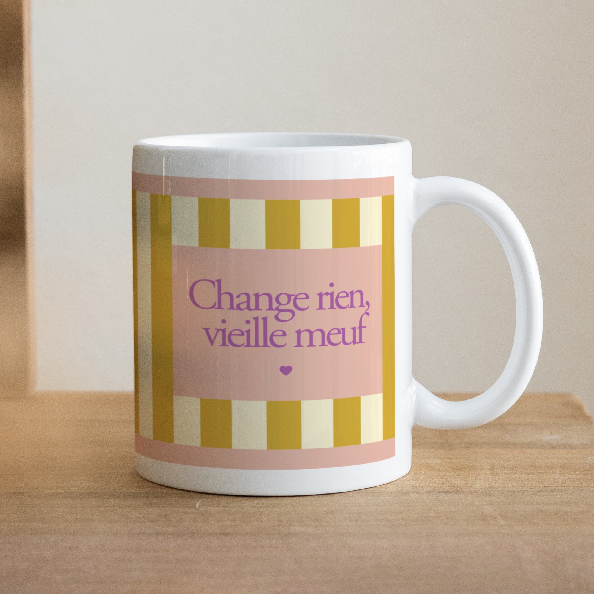 Mug Blanc Change rien photo N° 1