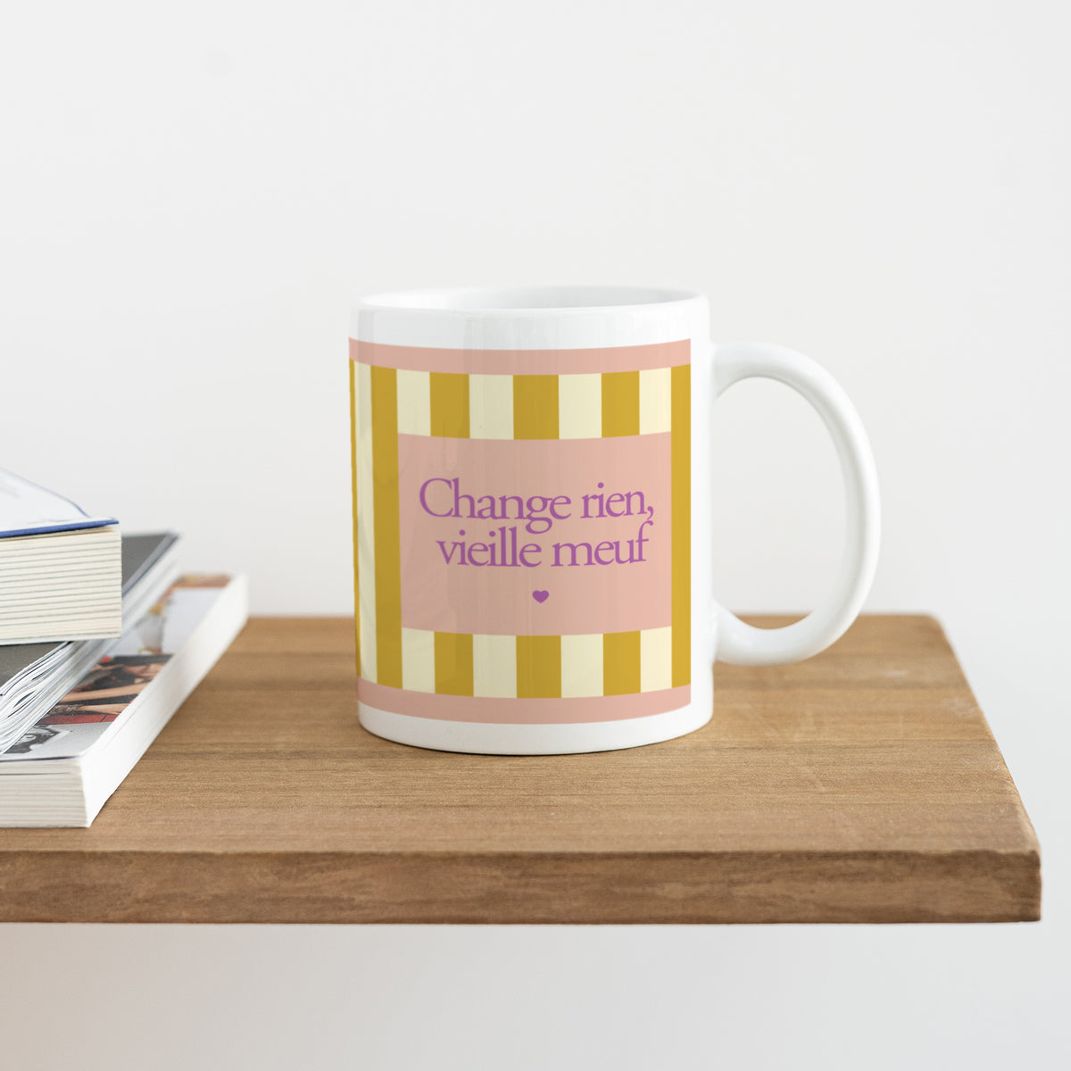 Mug Blanc Change rien photo N° 4