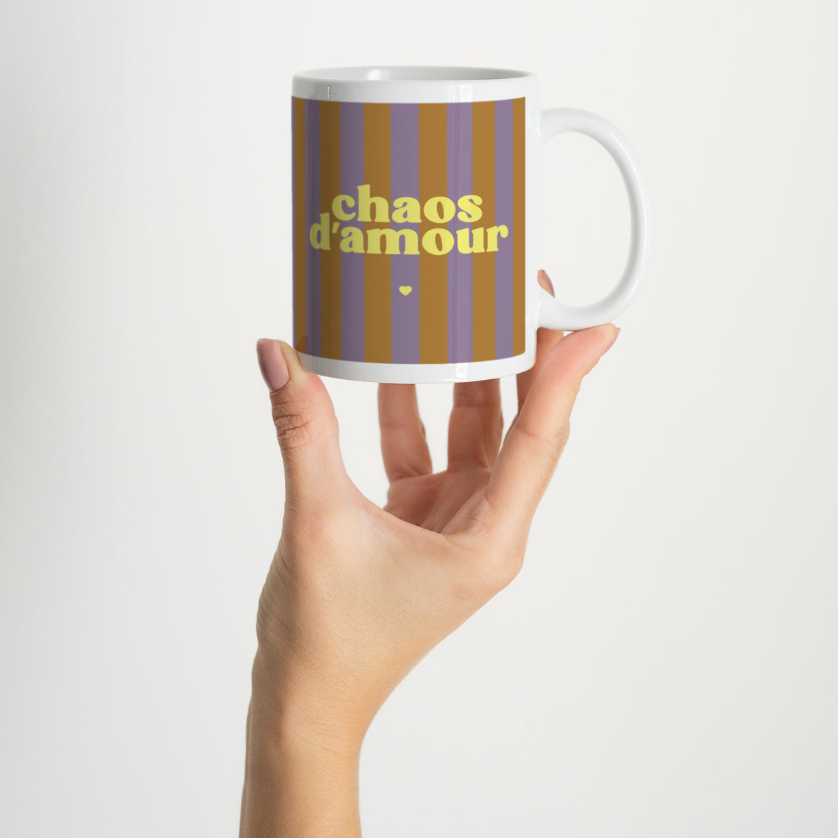Mug Blanc Chaos d'amour photo N° 2