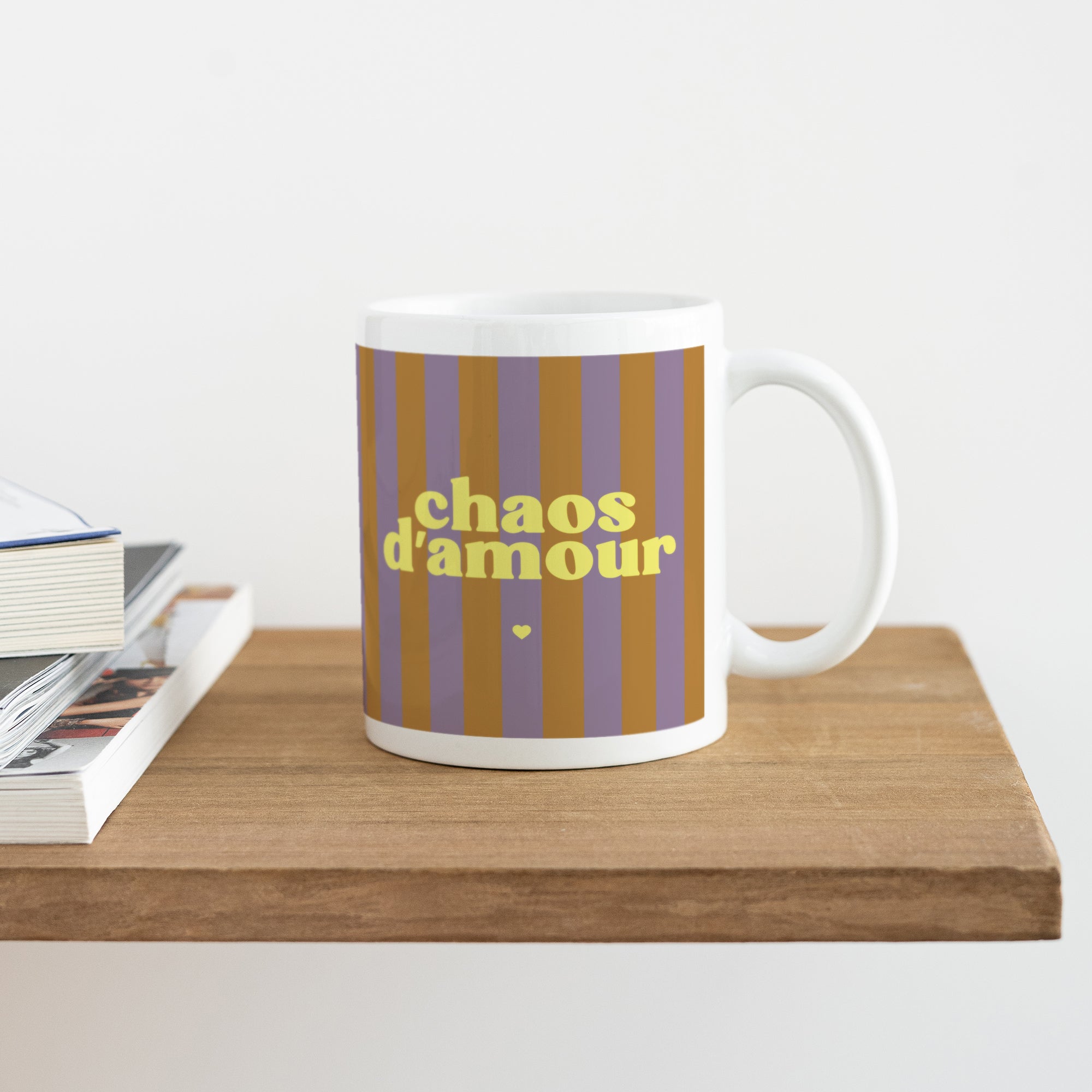 Mug Blanc Chaos d'amour photo N° 4