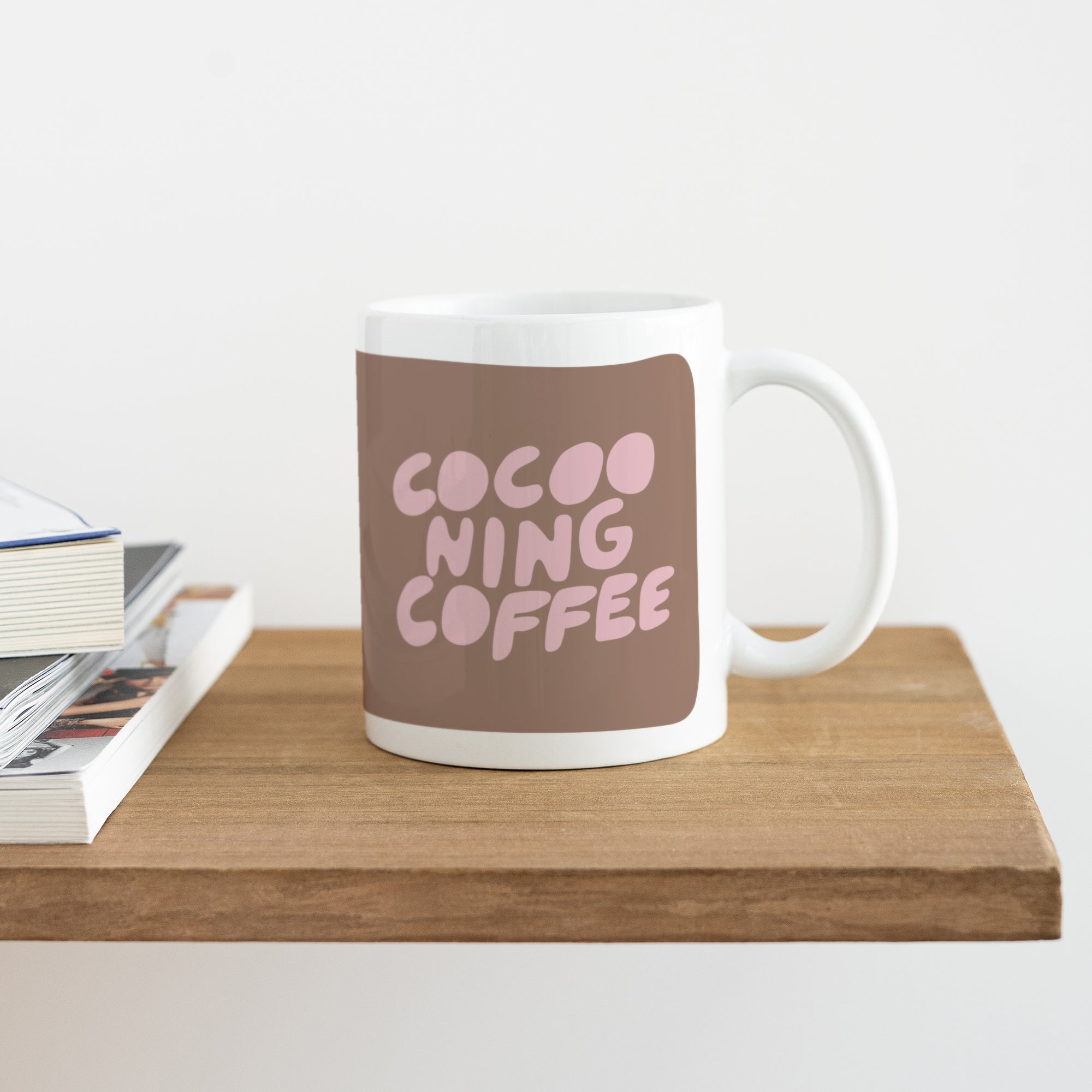 Mug Blanc Cocooning coffee photo N° 4
