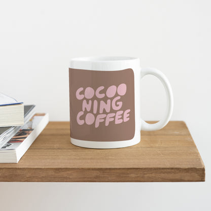 Mug Blanc Cocooning coffee photo N° 4