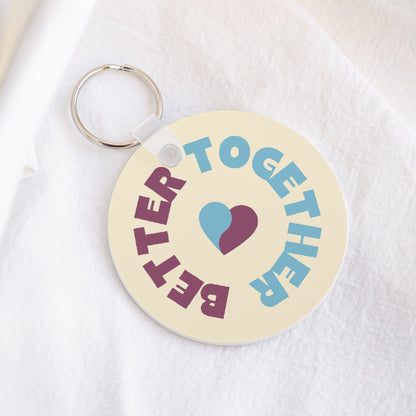 Porte-clés Rond Better together photo N° 1