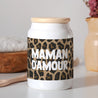 Pot en céramique 65 cl Maman d'Amour Léopard photo N° 2