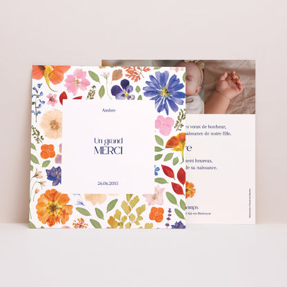 Remerciements Naissance Carré L'Herbier Enchanté photo N° 1