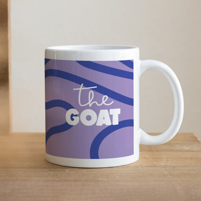 Mug Blanc The Goat photo N° 1