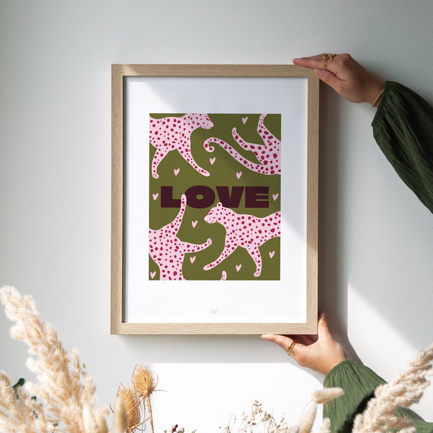 Affiche Portrait Léopard Love photo N° 2