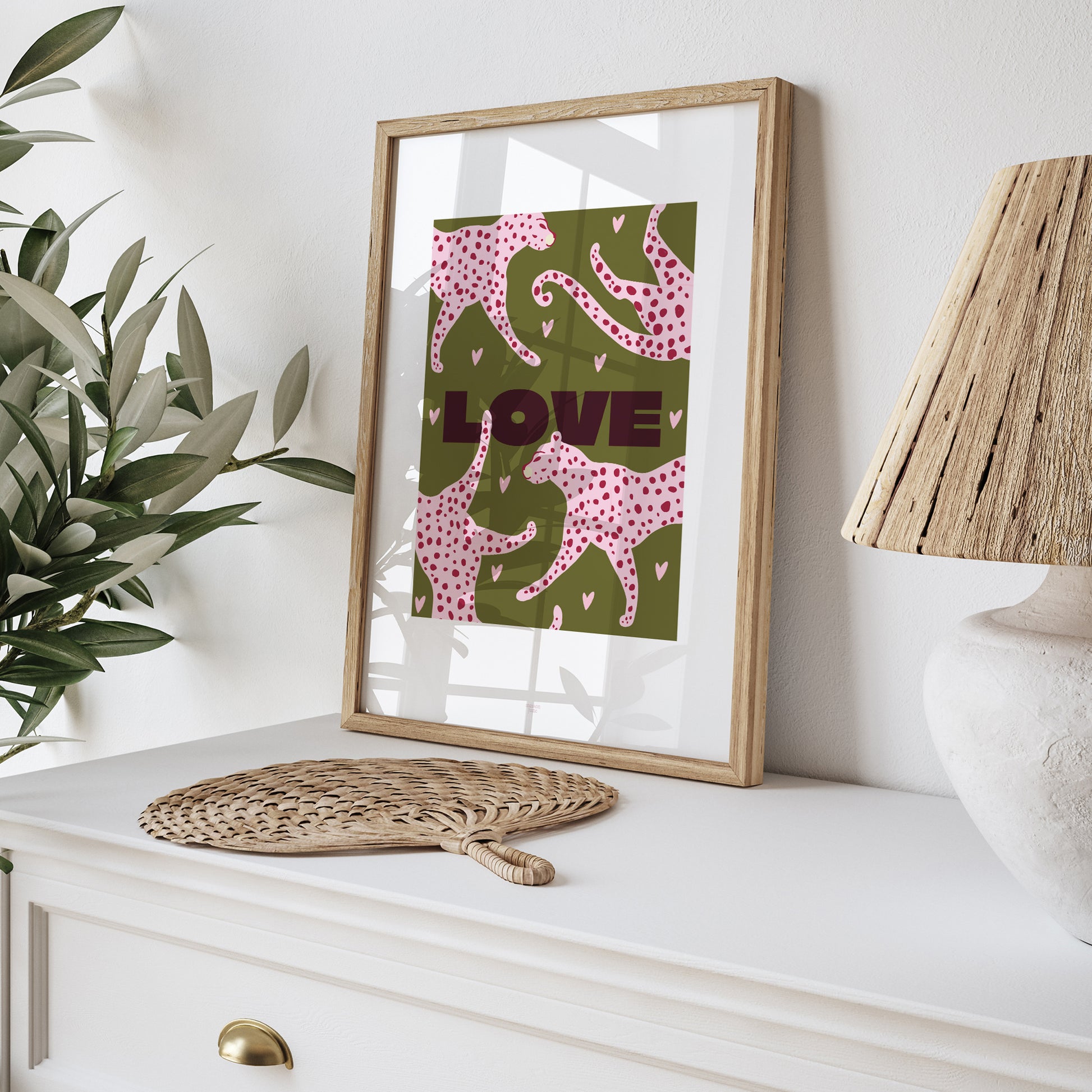 Affiche Portrait Léopard Love photo N° 5