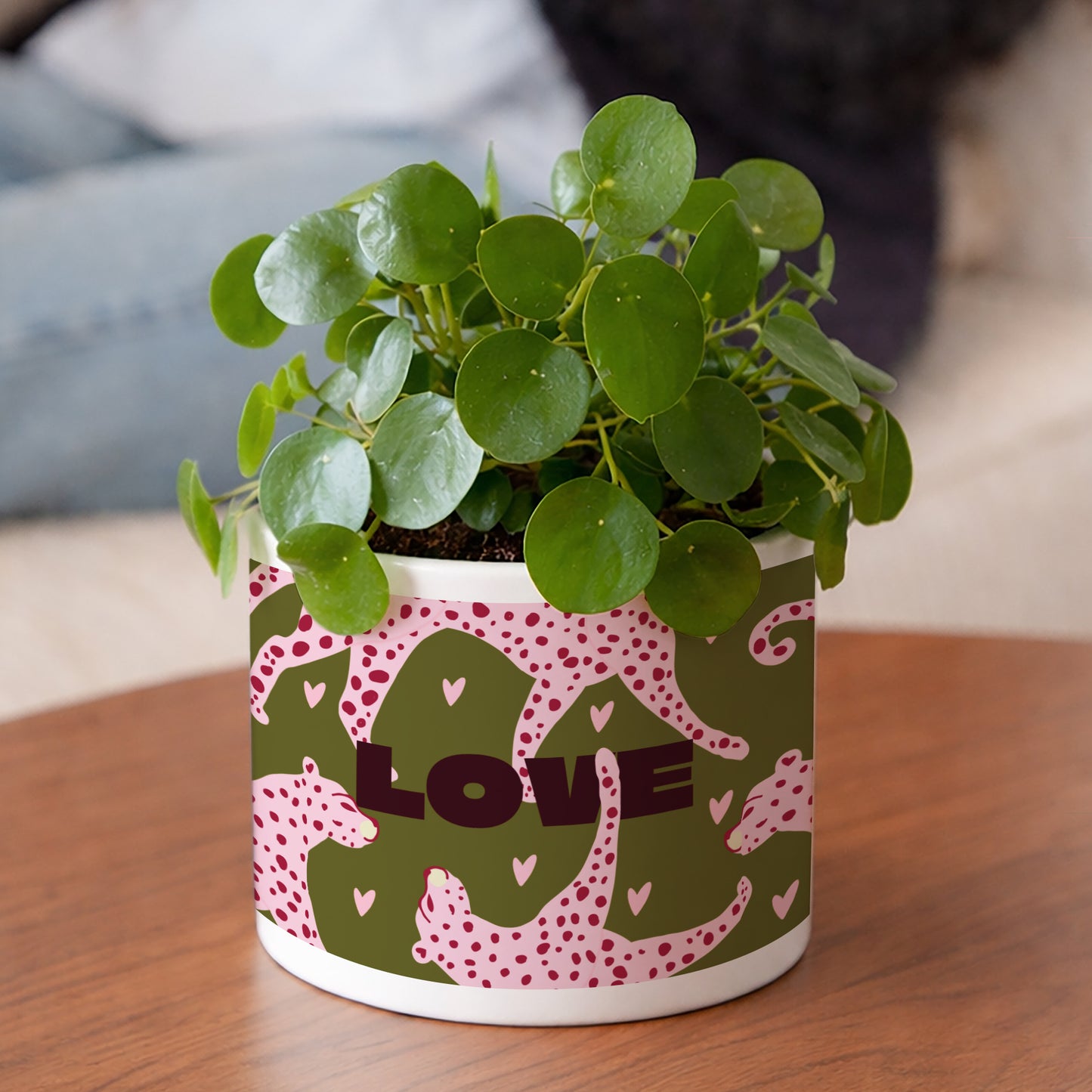 Pot de fleurs 48 cl Léopard Love photo N° 2