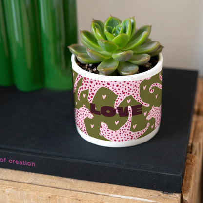 Pot de fleurs 48 cl Léopard Love photo N° 3