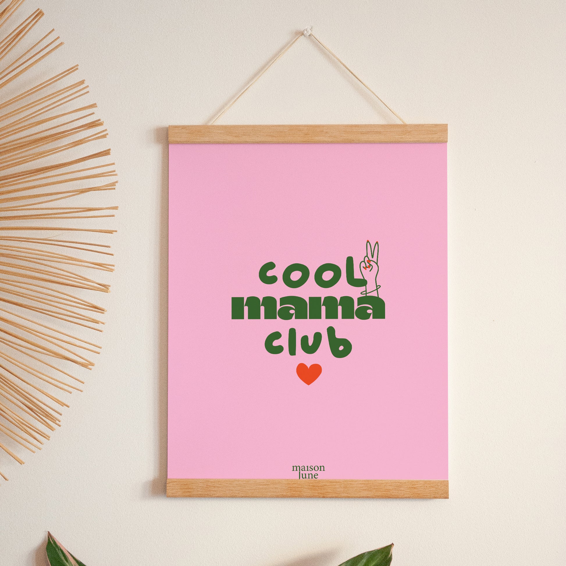 Affiche Portrait 30 x 40 cm Cool mama club photo N° 1