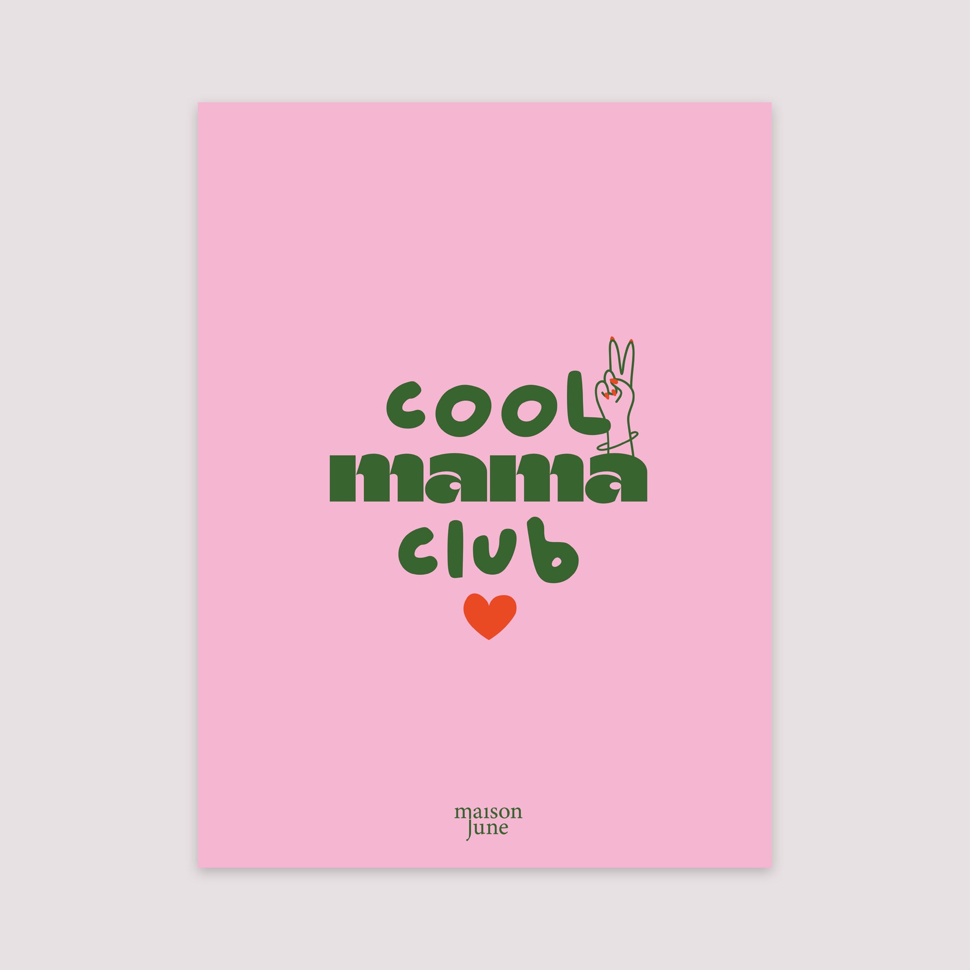 Affiche Portrait 30 x 40 cm Cool mama club photo N° 2