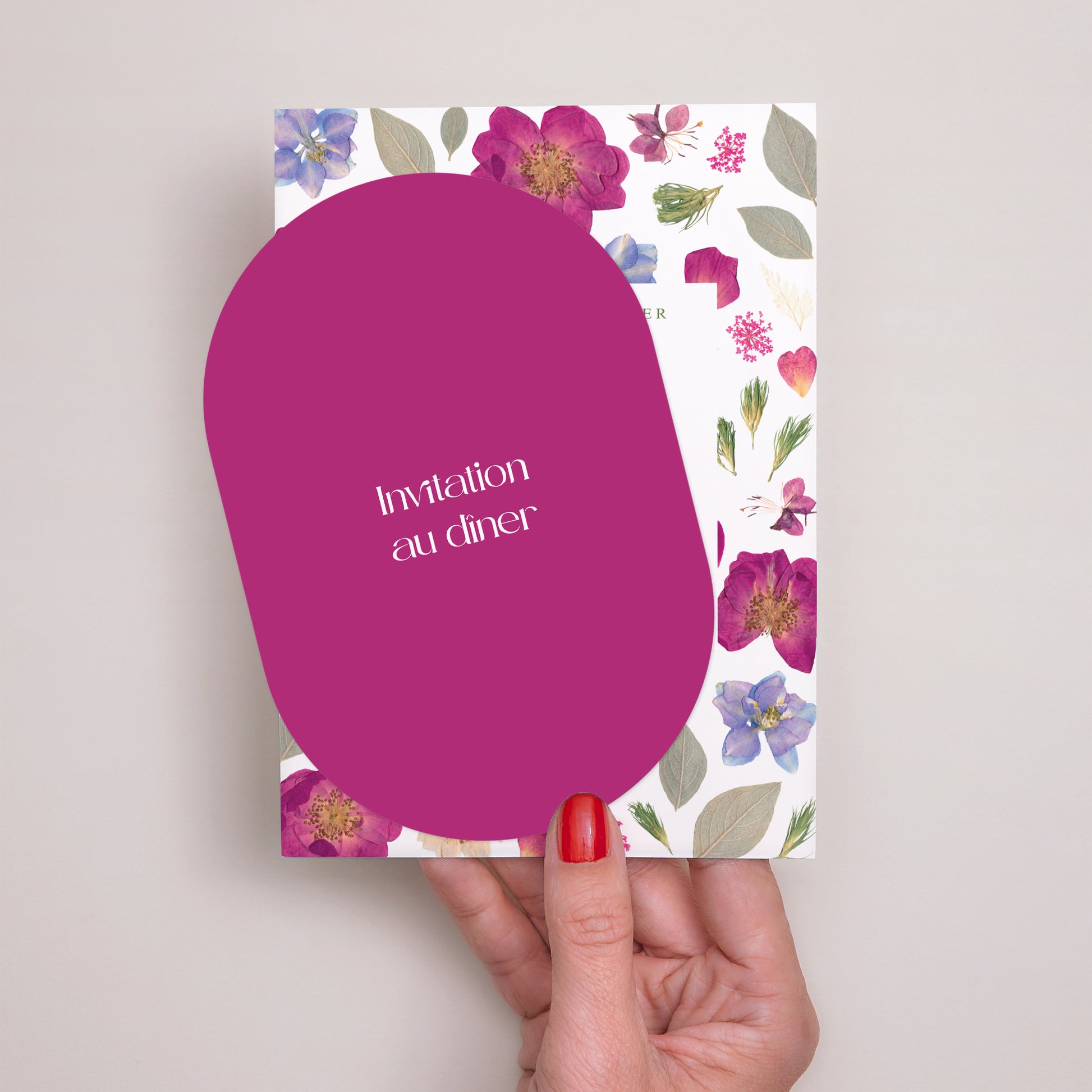 Faire-part Mariage bandeau, 2 cartes Poésie d'été II photo N° 2