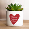 Pot de fleurs 48 cl L'Amour Triomphe Toujours photo N° 1