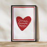 Affiche Portrait 60 x 90 cm L'Amour Triomphe Toujours photo N° 1