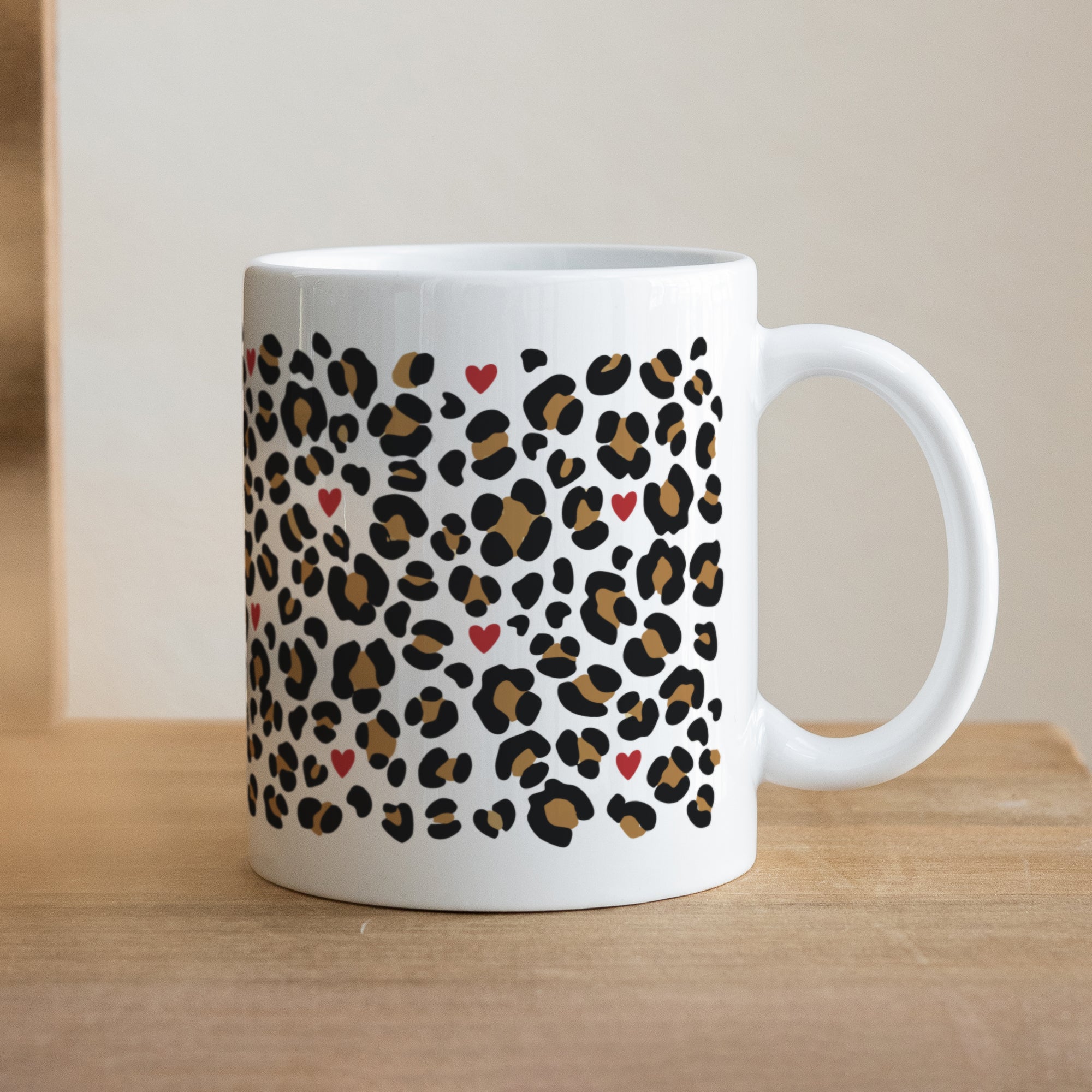 Mug Blanc Féline Romance photo N° 1