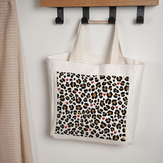 Tote bag Anse en toile Féline Romance photo