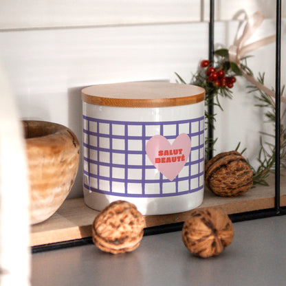 Pot en céramique 48 cl Salut Beauté II photo N° 4