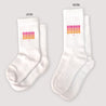 Chaussettes enfant Blanches Bisous en Cascade Acidulée photo N° 1