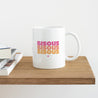 Mug Blanc Bisous en Cascade Acidulée photo N° 4