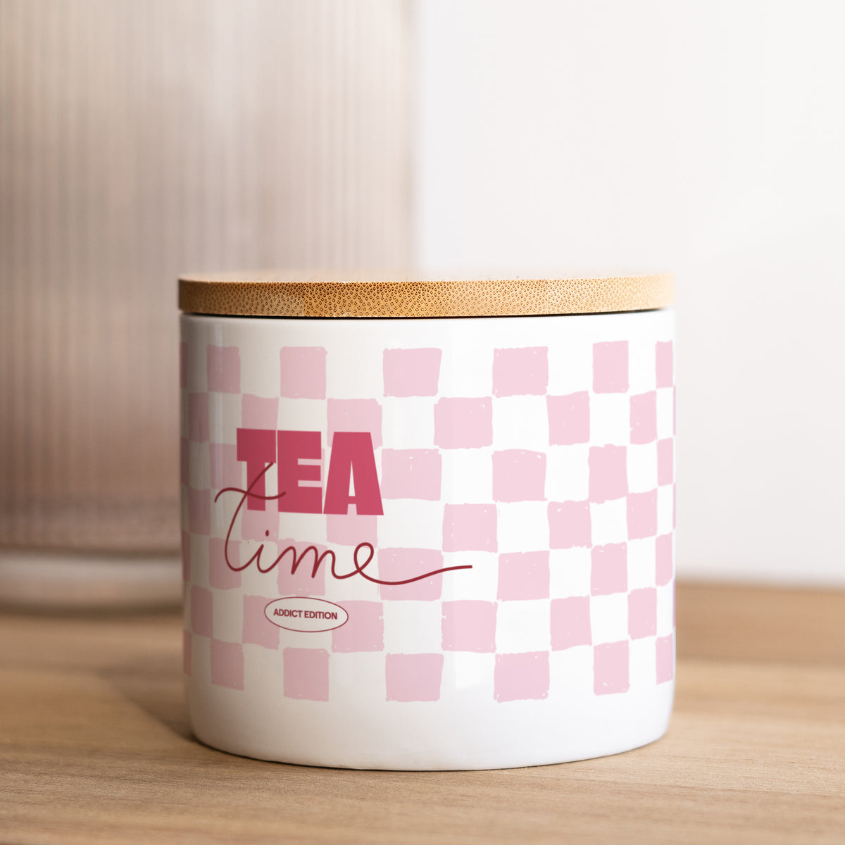 Pot en céramique 48 cl Tea Time Addict photo N° 2