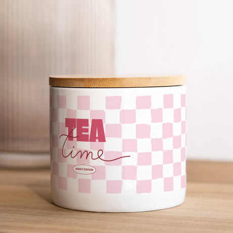 Pot en céramique 48 cl Tea Time Addict