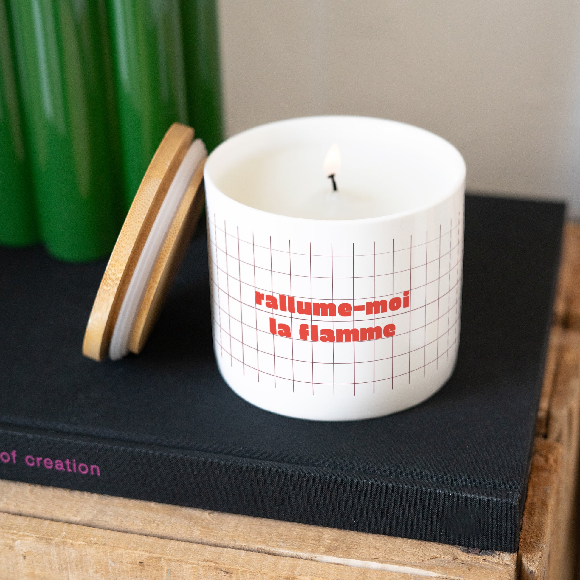 Bougeoir 48 cl Rallume-moi la flamme photo N° 2