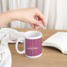 Mug Blanc Grand Cœur Bordeaux photo N° 3