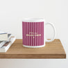 Mug Blanc Grand Cœur Bordeaux photo N° 4