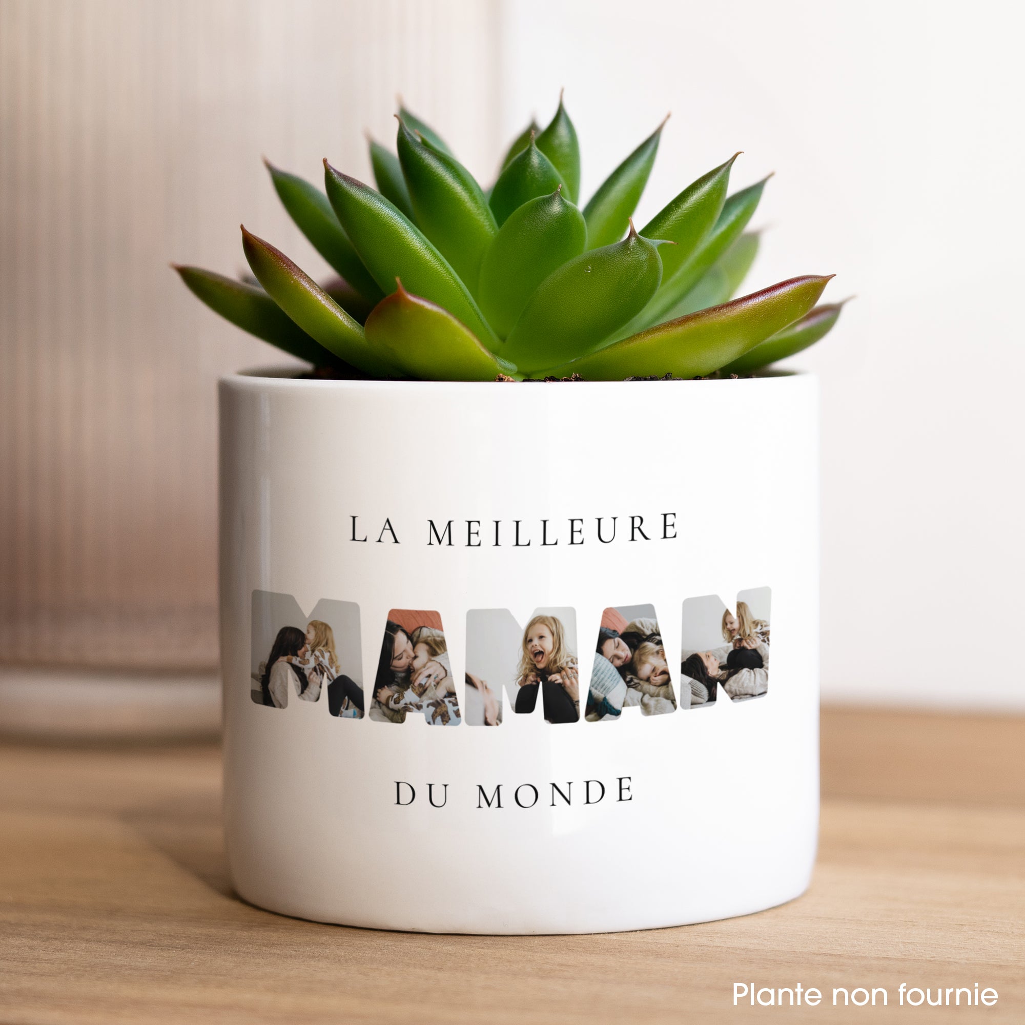 Pot de fleurs 48 cl Maman en Souvenirs photo N° 1