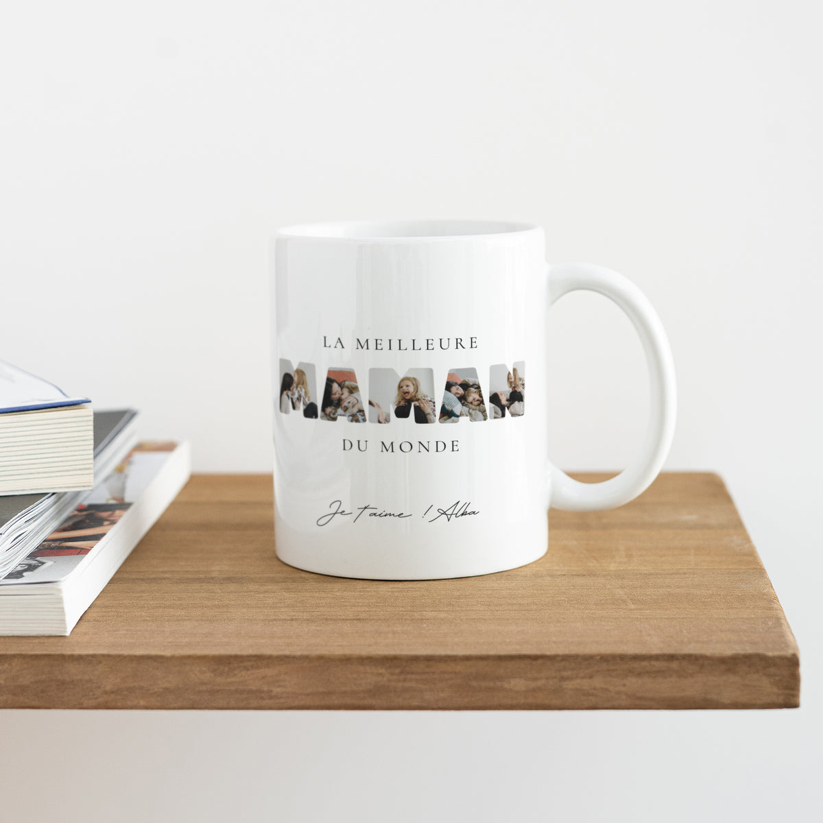 Mug Blanc Maman en Souvenirs photo N° 4