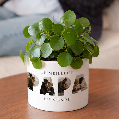 Pot de fleurs 48 cl Papa en Souvenirs