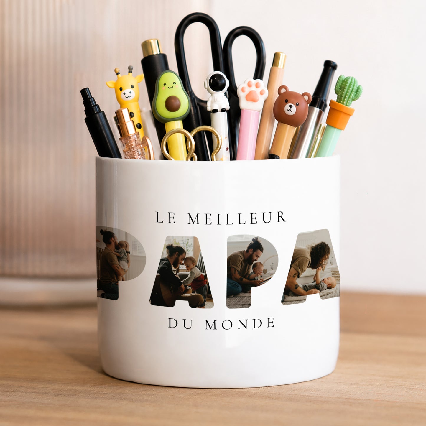Pot à crayons 48 cl Papa en Souvenirs photo N° 1