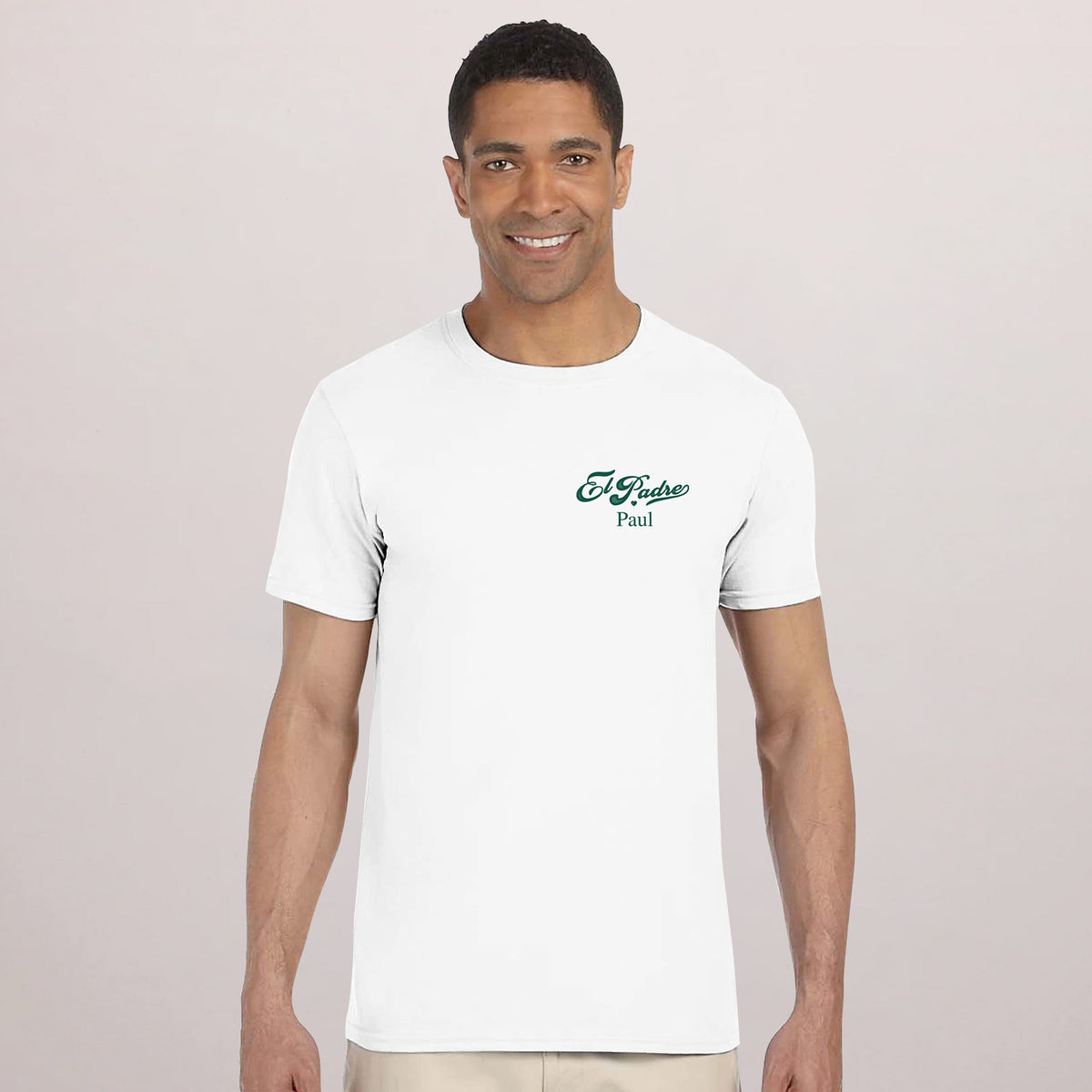 Tshirt Recto Blanc El Padre photo N° 1