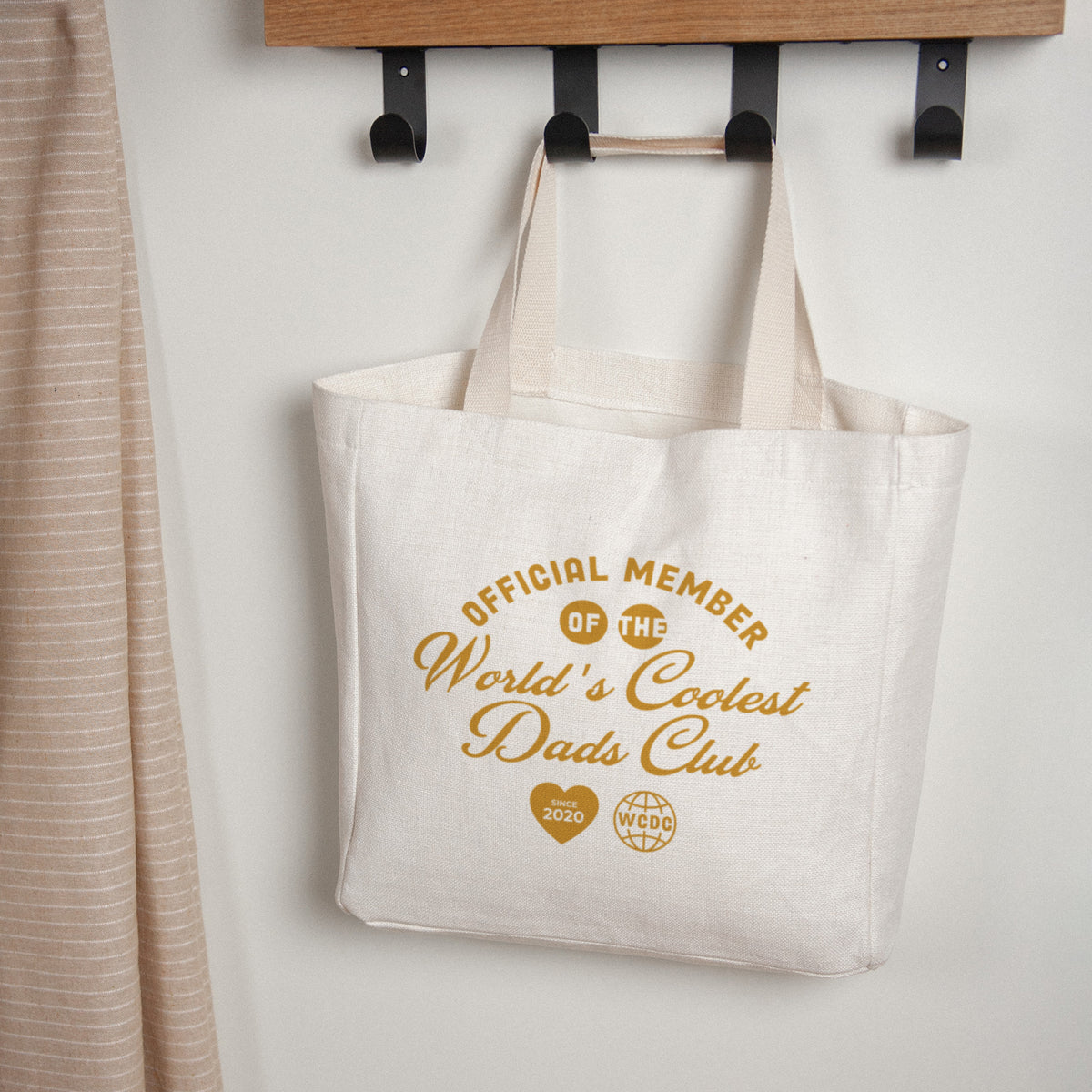 Tote bag Anse en toile Coolest Dads Club photo N° 1