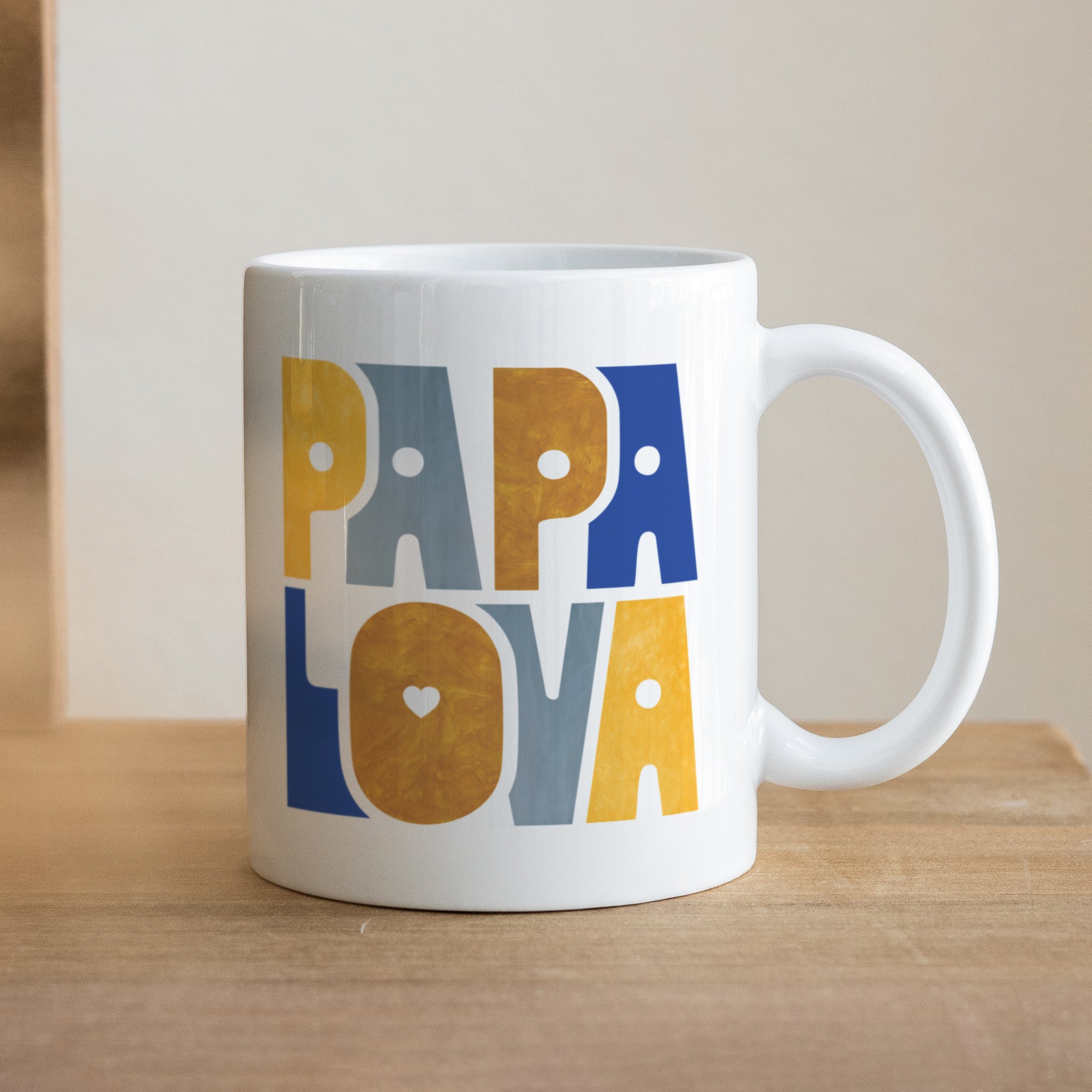 Mug Blanc Mon Papa Lova photo N° 1