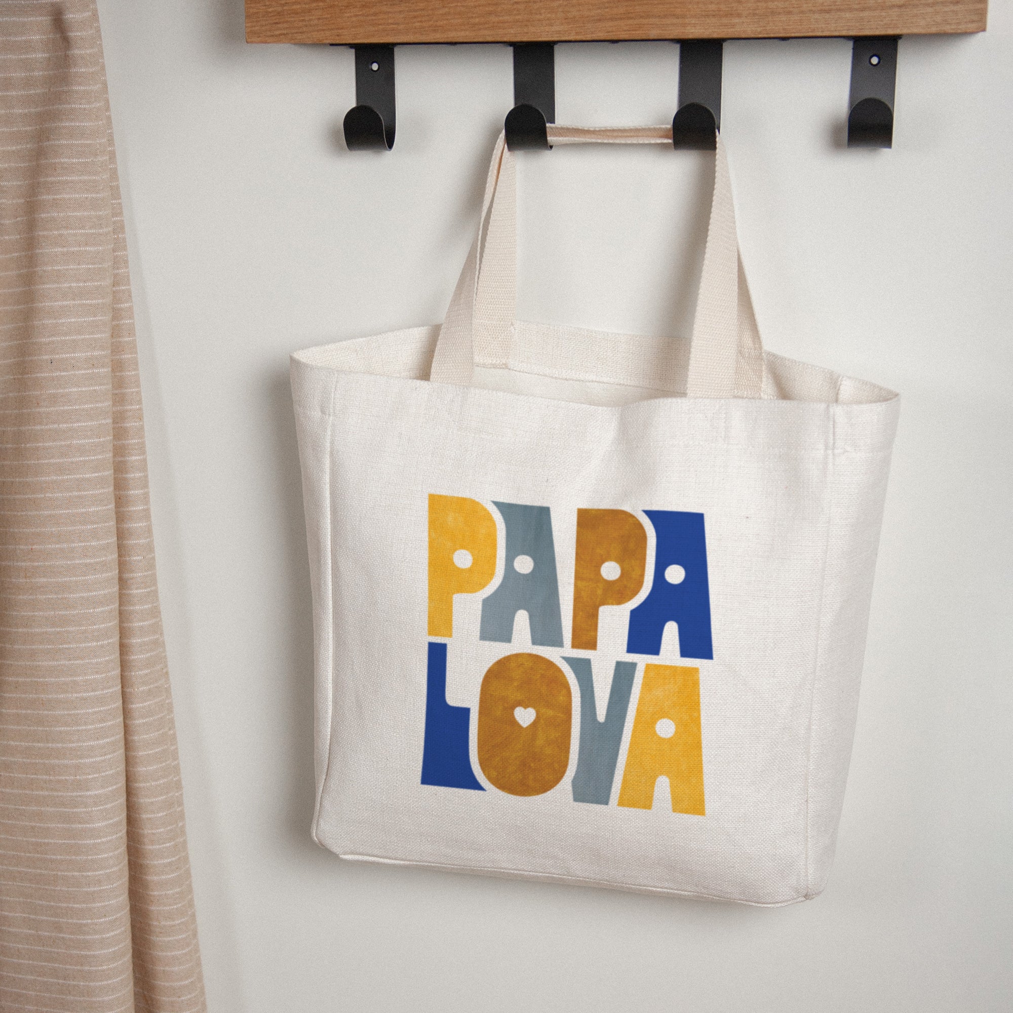 Tote bag Anse en toile Mon Papa Lova photo N° 1