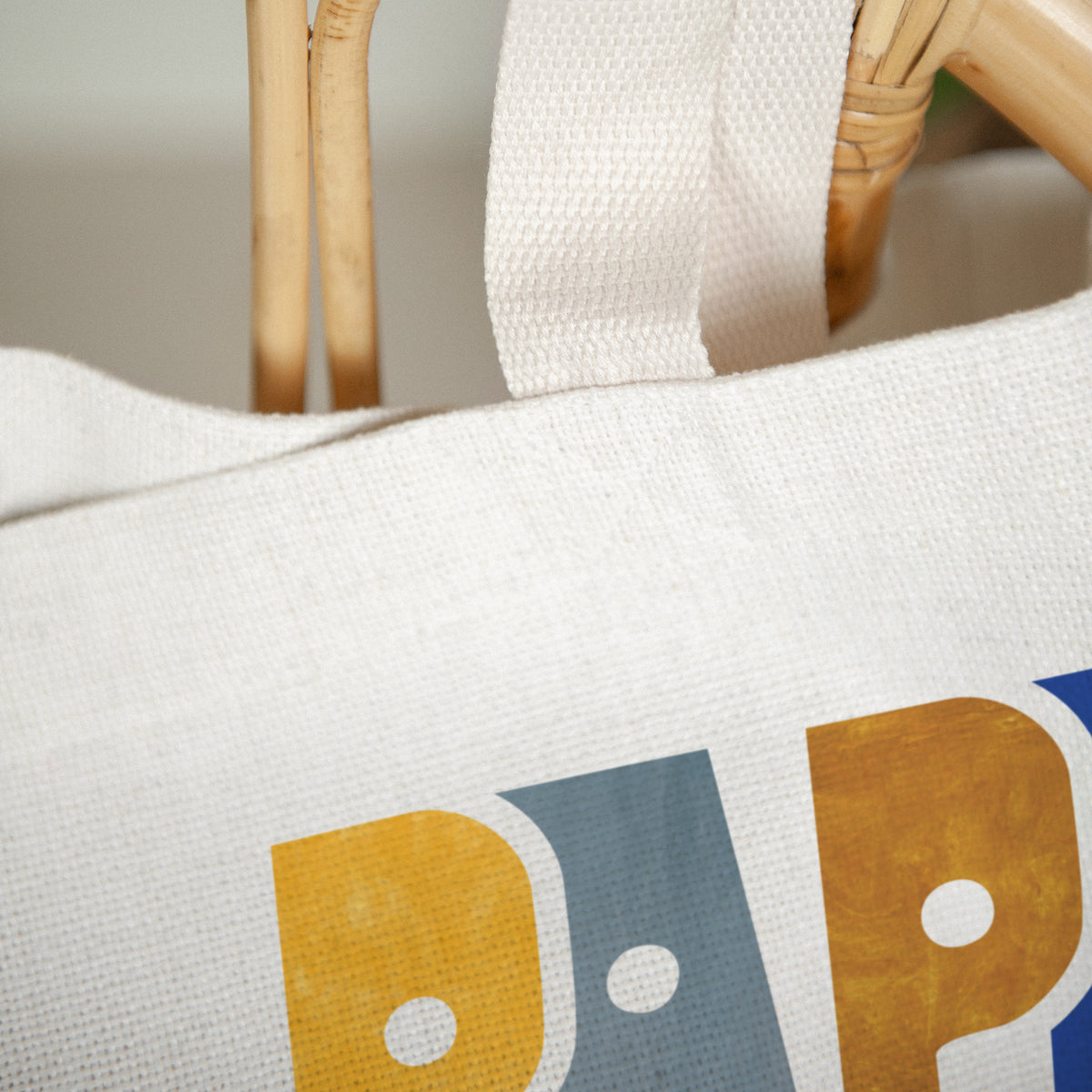 Tote bag Anse en toile Mon Papa Lova photo N° 3