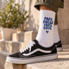 Chaussettes homme Blanches PAPA POULE PAPA COOL photo N° 2
