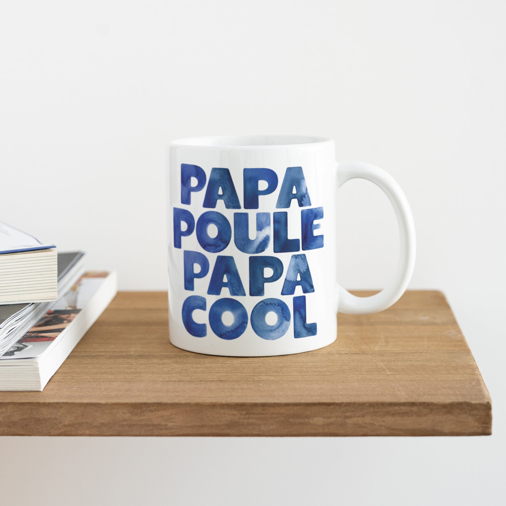 Mug Blanc PAPA POULE PAPA COOL photo N° 4