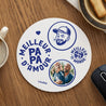Tapis de souris Rond Meilleur Papa d'Amour photo N° 1