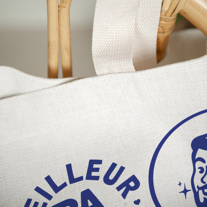 Tote bag Anse en toile Meilleur Papa d'Amour photo N° 3