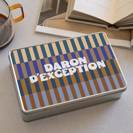 Boite métallique Rectangle Daron d'exception