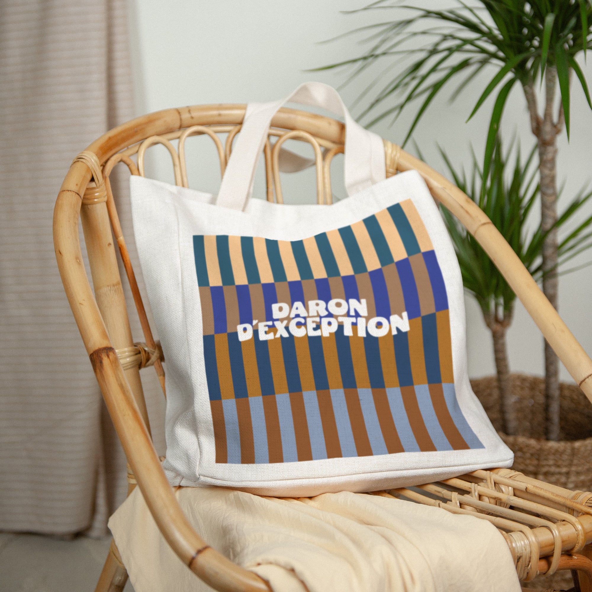 Tote bag Anse en toile Daron d'exception photo N° 2