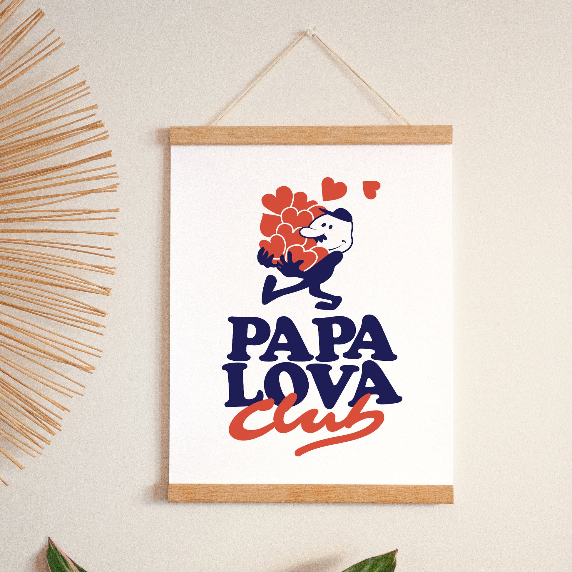 Affiche Portrait 30 x 40 cm Papa Lova Club photo N° 1