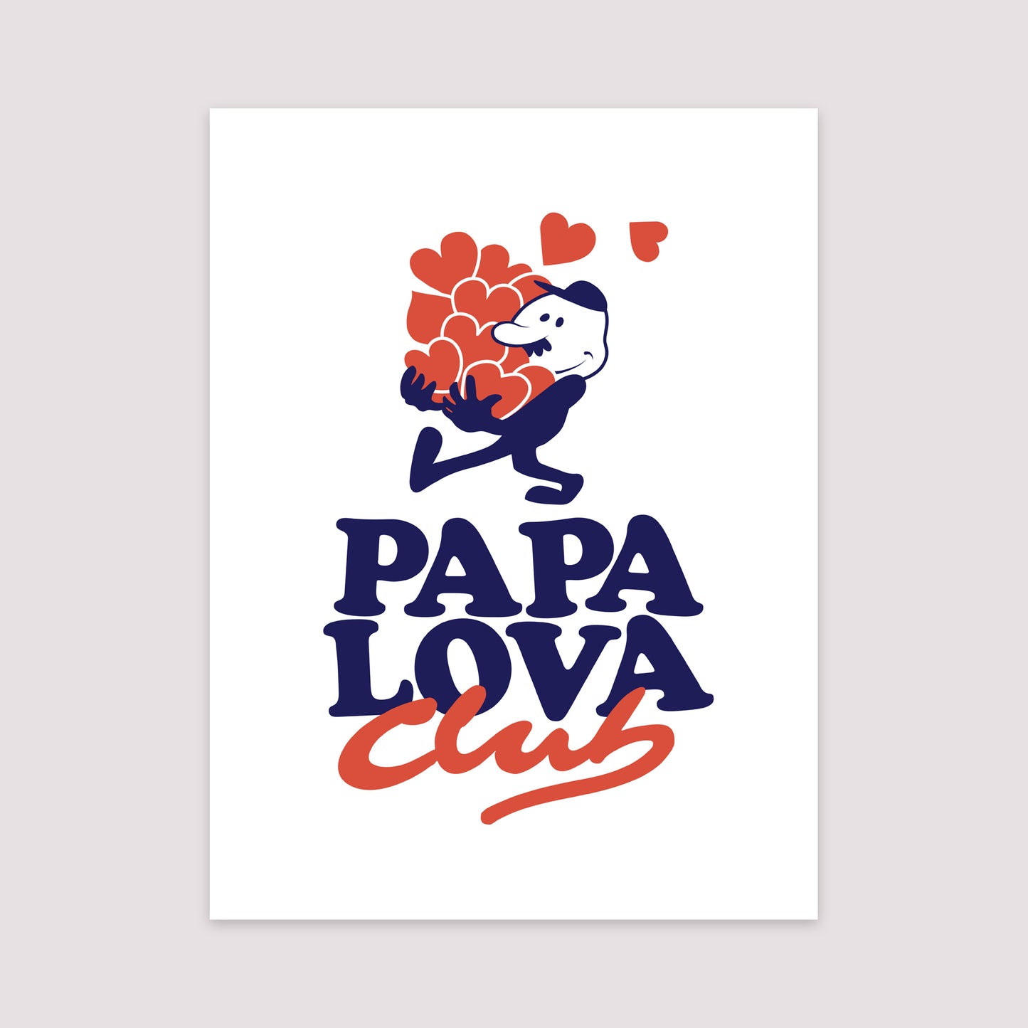 Affiche Portrait 30 x 40 cm Papa Lova Club photo N° 2