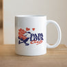 Mug Blanc Papa Lova Club photo N° 1